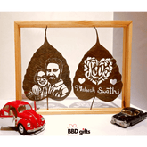 Custom Leaf Memory Frames | Best Gift Ideas For couples , Parents - BBD GIFTS